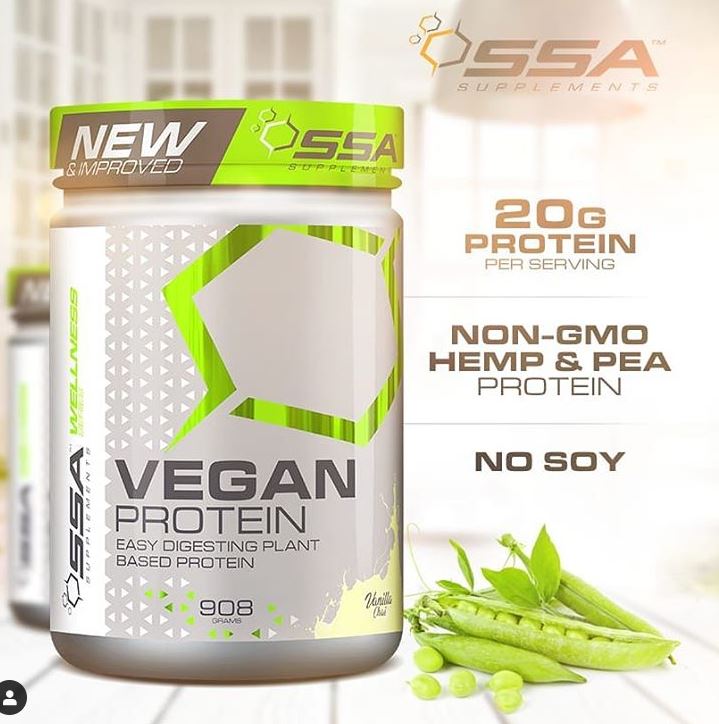 ssa supplements vegan protein benefits review