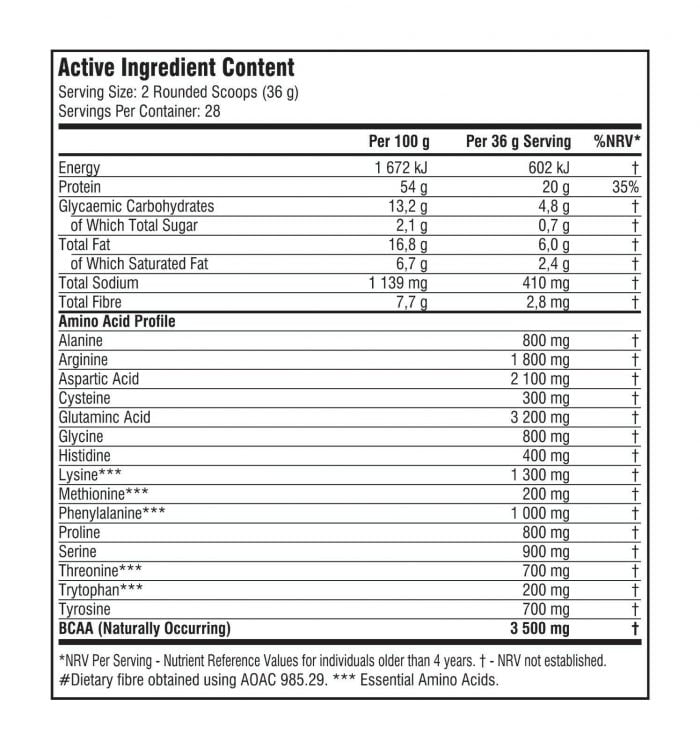 ssa vegan protein